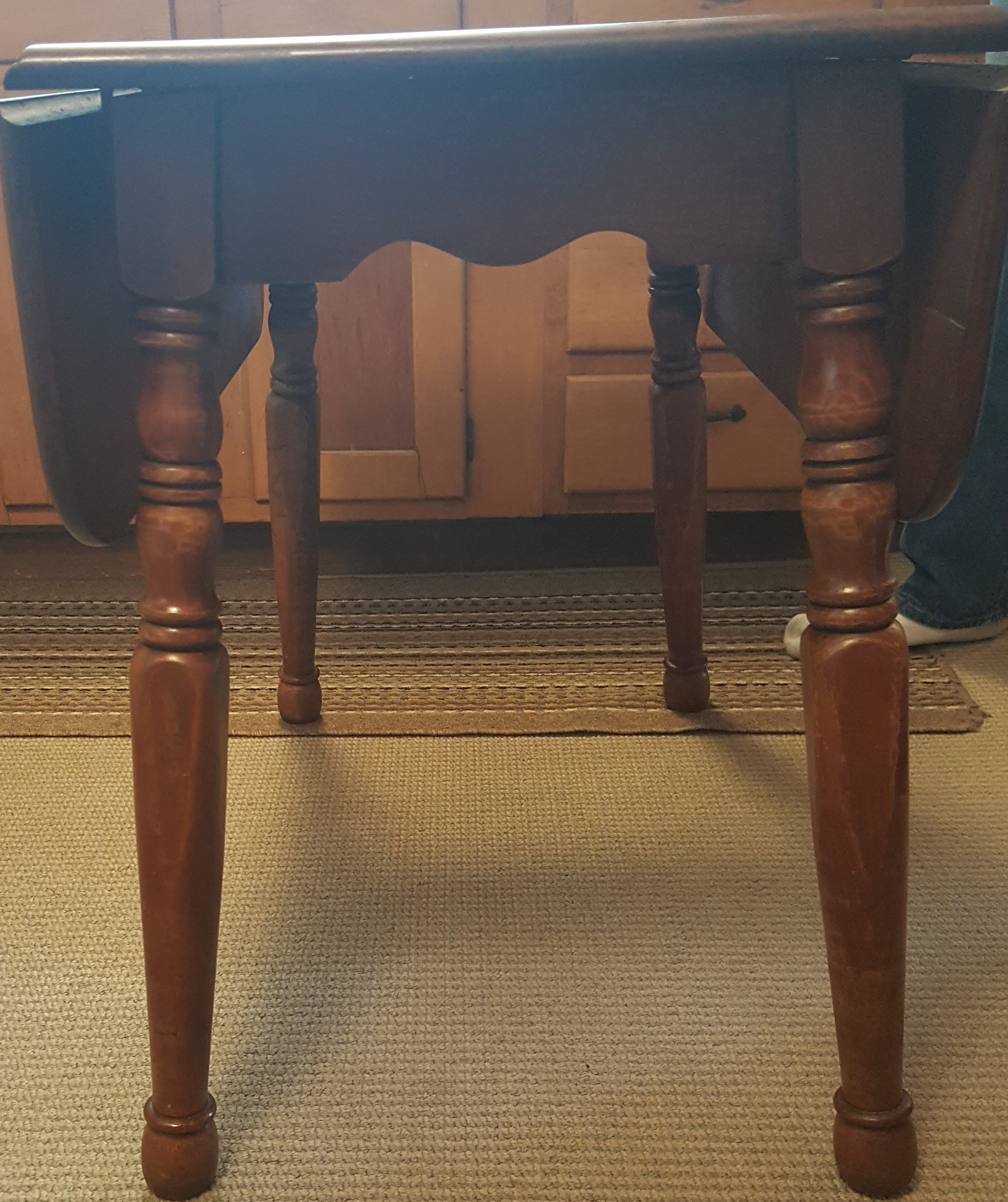 Old Drop Leaf Table InstAppraisal